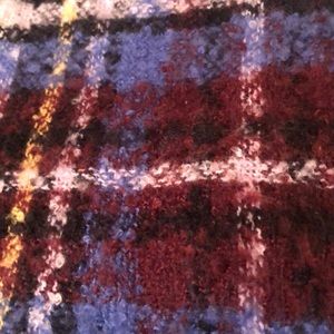 BP soft multicolor plaid scarf